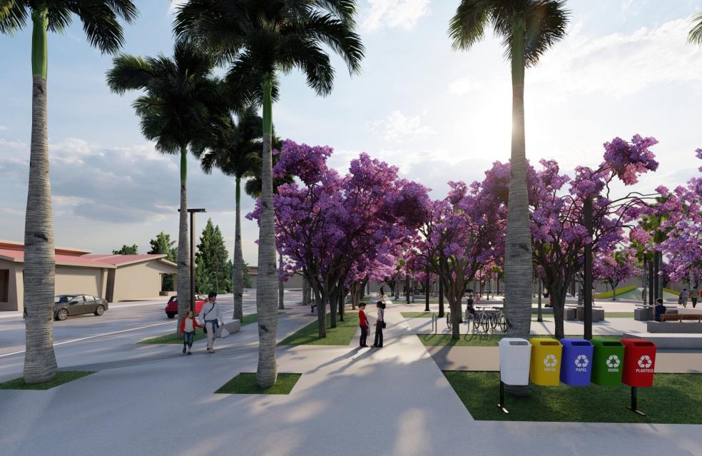 Mais que uma praça, um complexo de esporte, entretenimento e lazer!