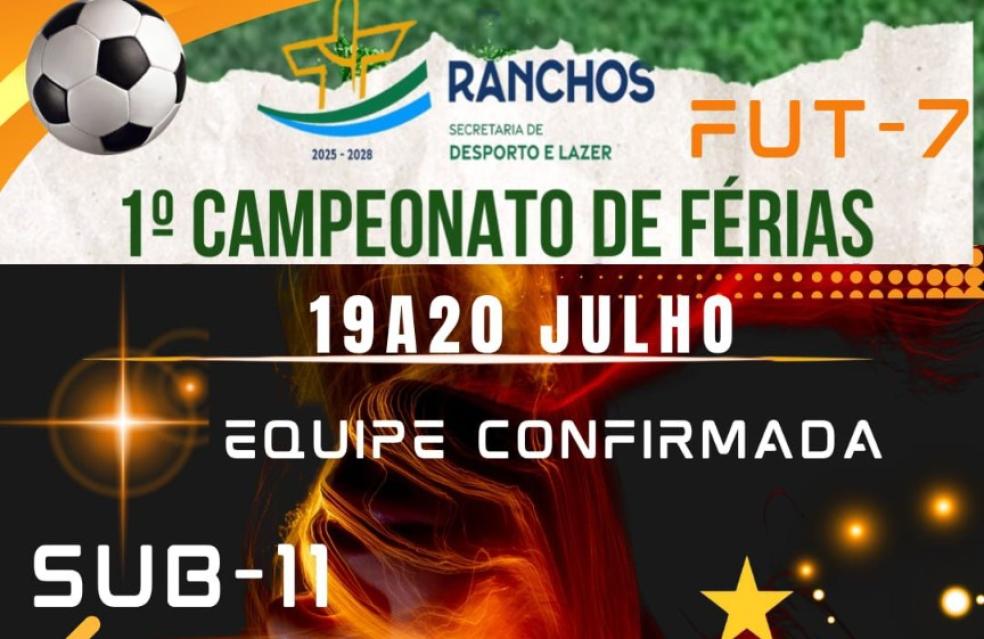 1º CAMPEONATO DE FÉRIAS FUT-7 EM TRÊS RANCHOS.