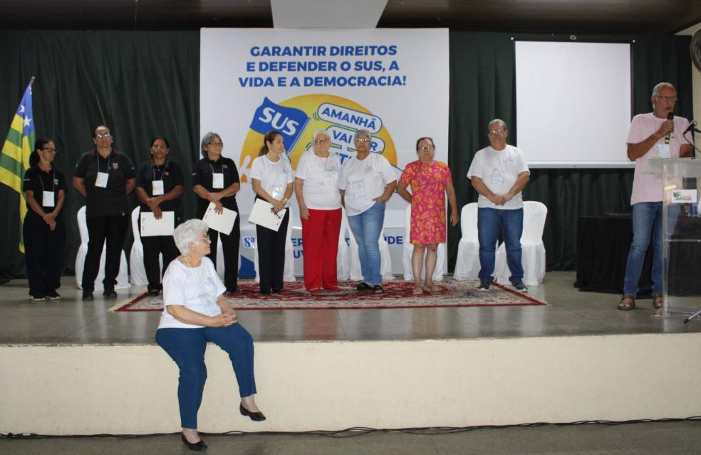 8ª Conferência Municipal de Saúde.