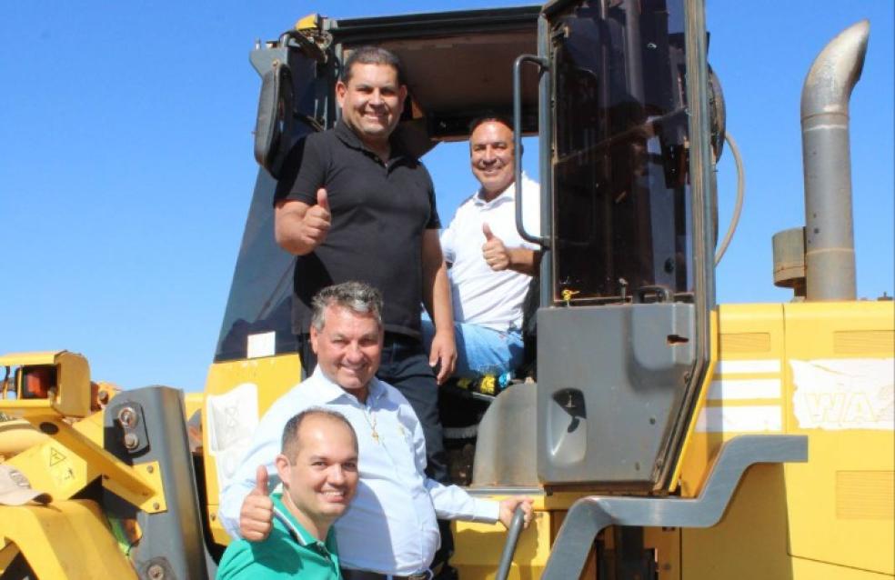 Encerramento do  curso de "OPERAÇÃO E MANUTENÇÃO de PÁ CARREGADEIRA".