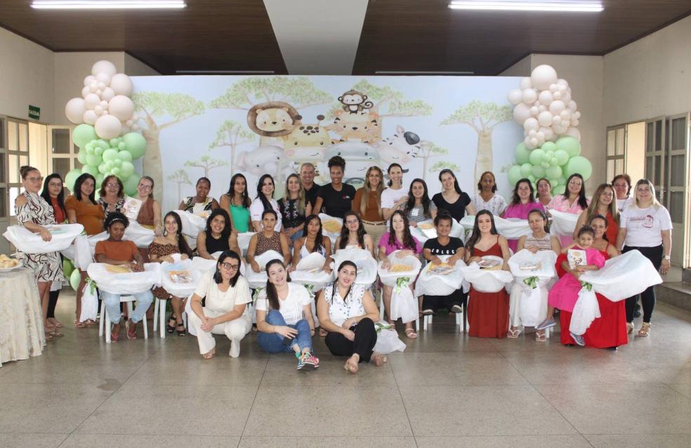 Curso de gestantes das mamães ouvidorenses.