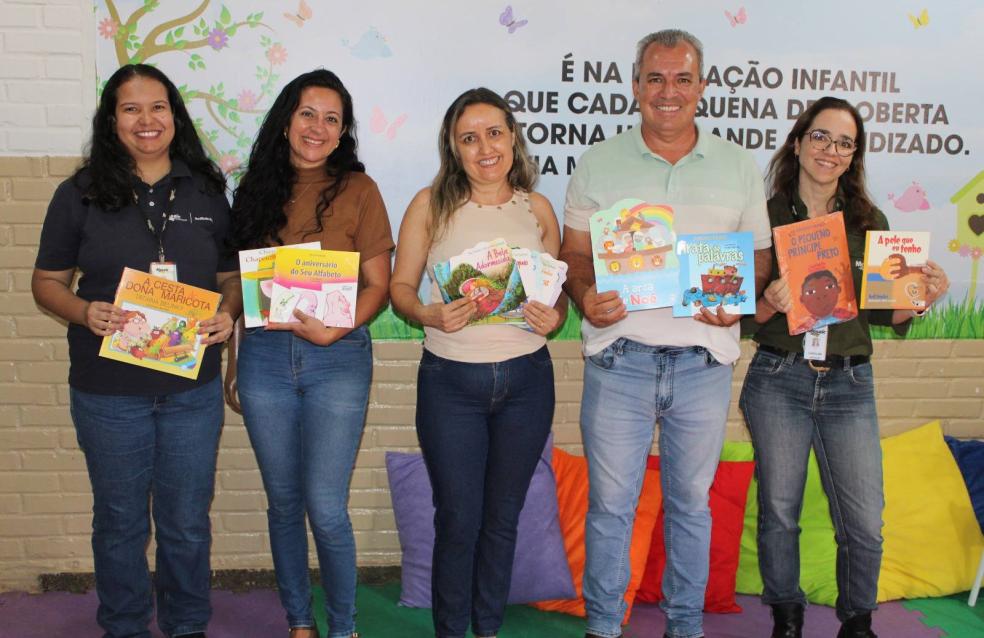 Parceria Escola Municipal Dácio Amorim Fonseca  e Mosaic Fertilizantes.