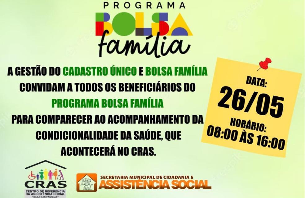 Atenção — Todos os beneficiários do Programa Bolsa Família