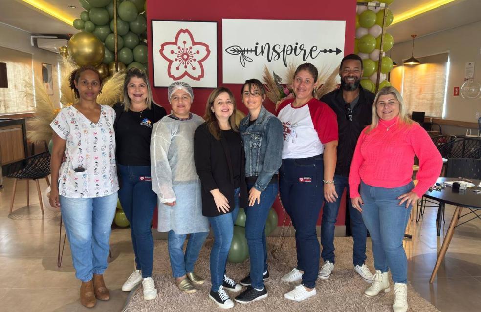 Secretaria municipal de saúde, em parceria com a empresa Sakura.