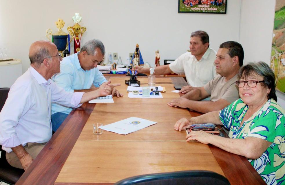 visita de cortesia do deputado federal Rubens Otoni.