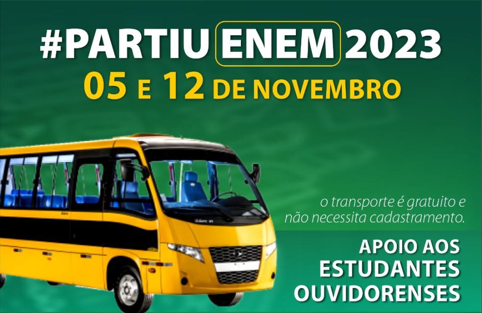 #Partiu Enem 2023.