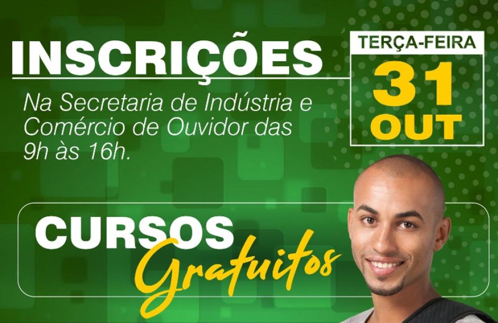 Venha fazer sua inscrição para cursos gratuitos em parceria com o Senac/Catalão.