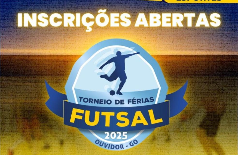 Torneio de Férias de Futsal 2025.