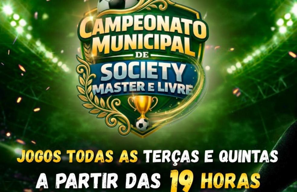 Campeonato Municipal Society - Master e Livre