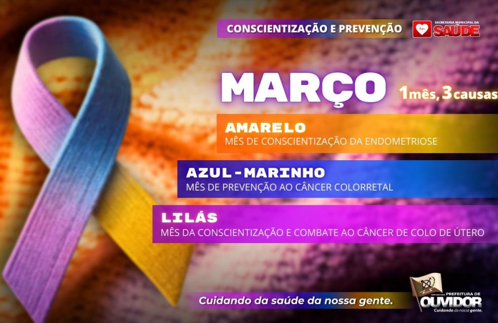 Março é mês de conscientização e prevenção: três causas que pedem atenção e cuidado