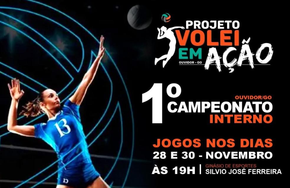 Projeto vôlei em ação.