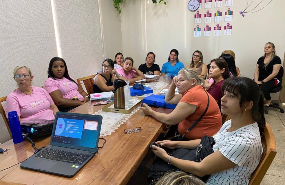 Encontro formativo sobre Educação Inclusiva.