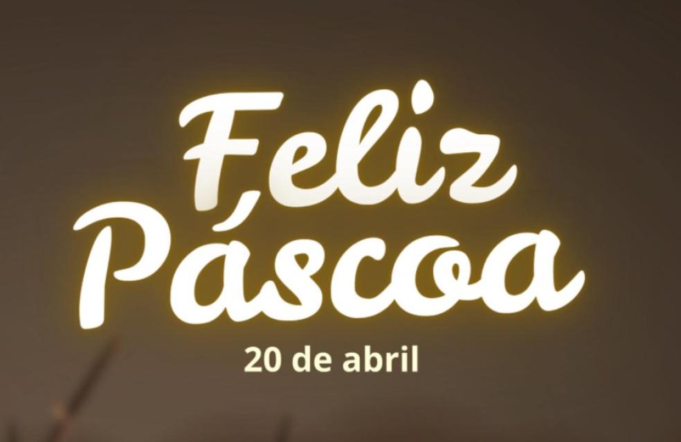 Feliz Páscoa.