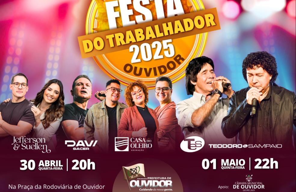 Festa do trabalhador de Ouvidor.