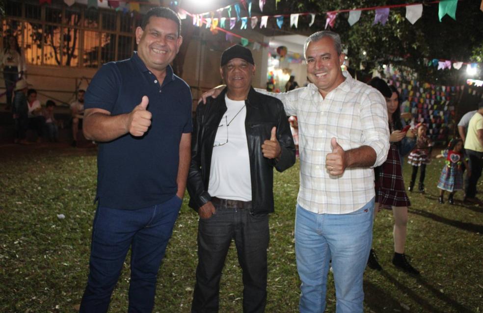 Arraiá da Escola Municipal de ensino Infantil Dácio Amorim Fonseca.